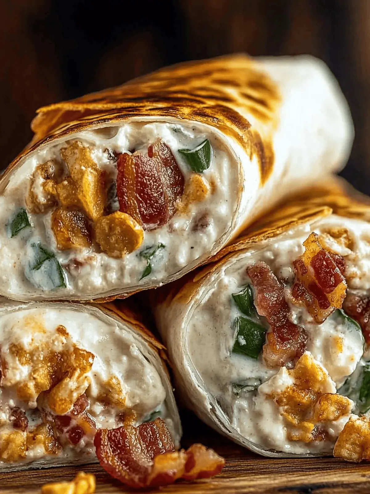 Crunchy Bacon Ranch Wraps That Will Wow Your Taste Buds 2 Crunchy Bacon Ranch Wrap