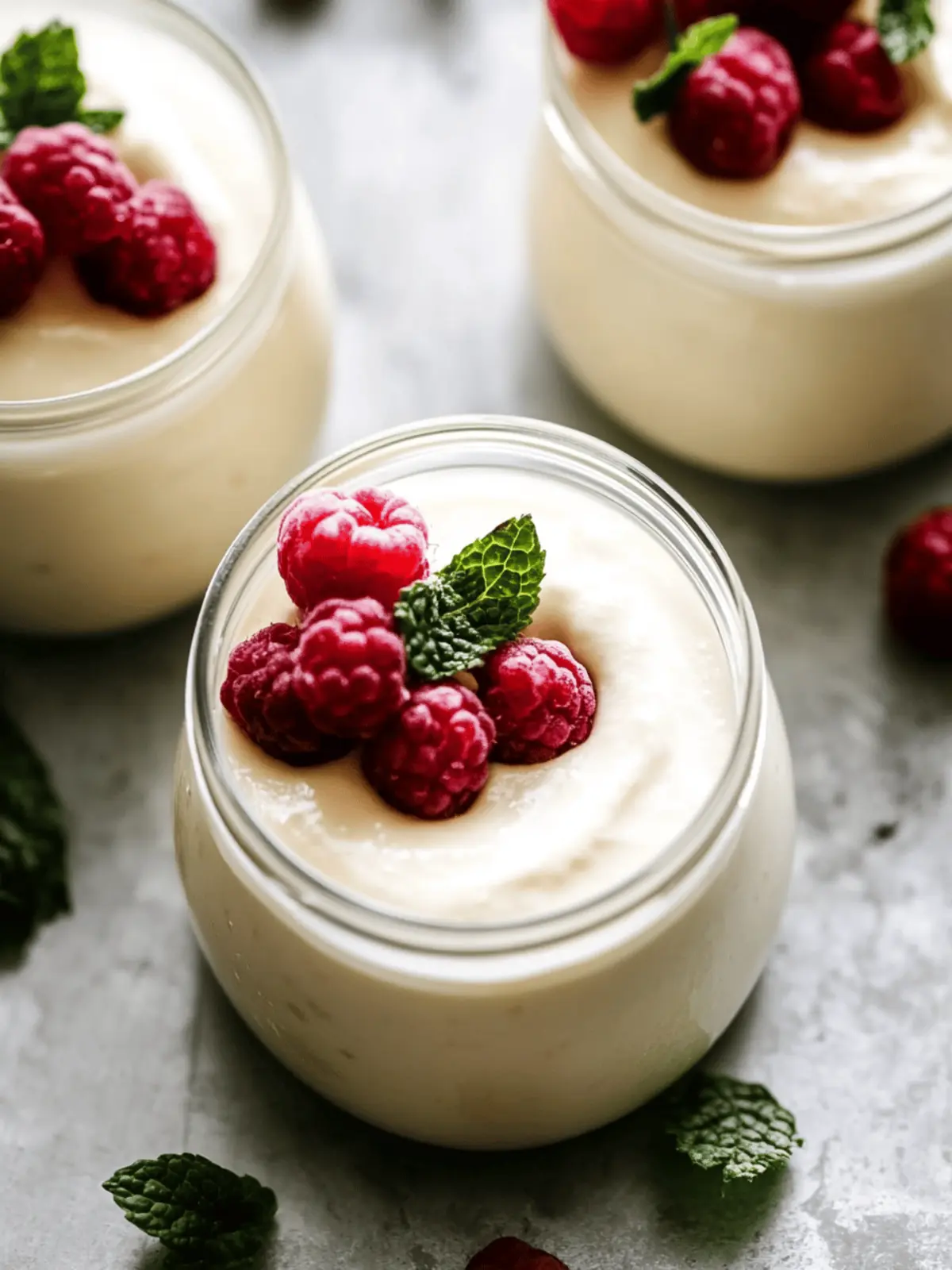 Ricotta Mousse