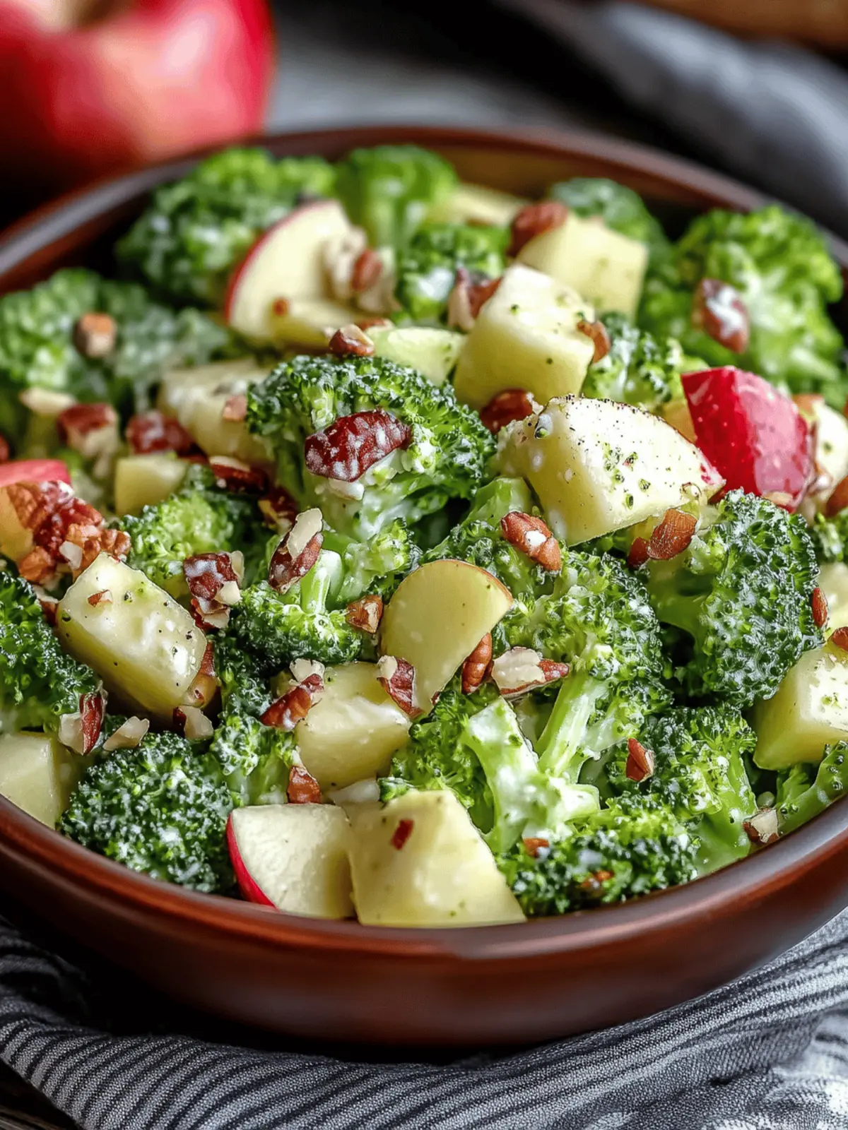 Honeycrisp Apple Broccoli Salad