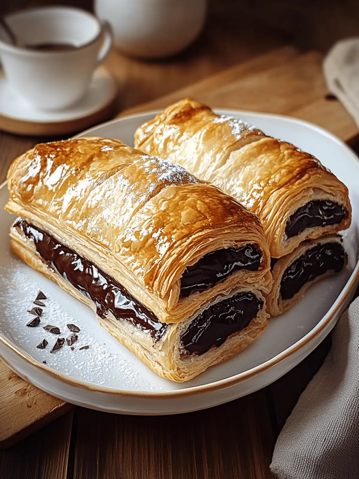 Chocolate Puff Pastry