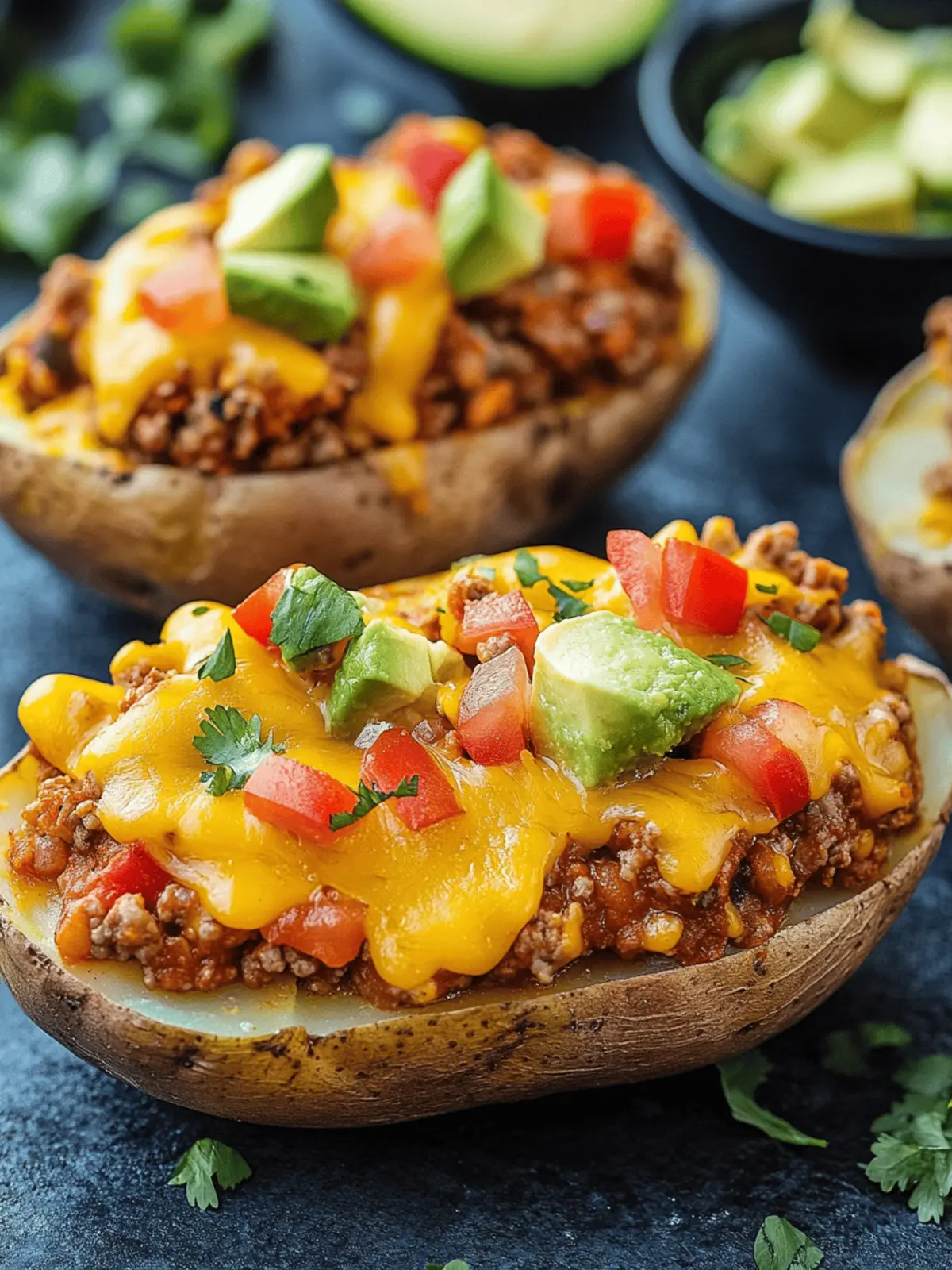 Taco Loaded Baked Potatoes: Your New Family Favorite Dish 3 Taco Loaded Baked Potatoes