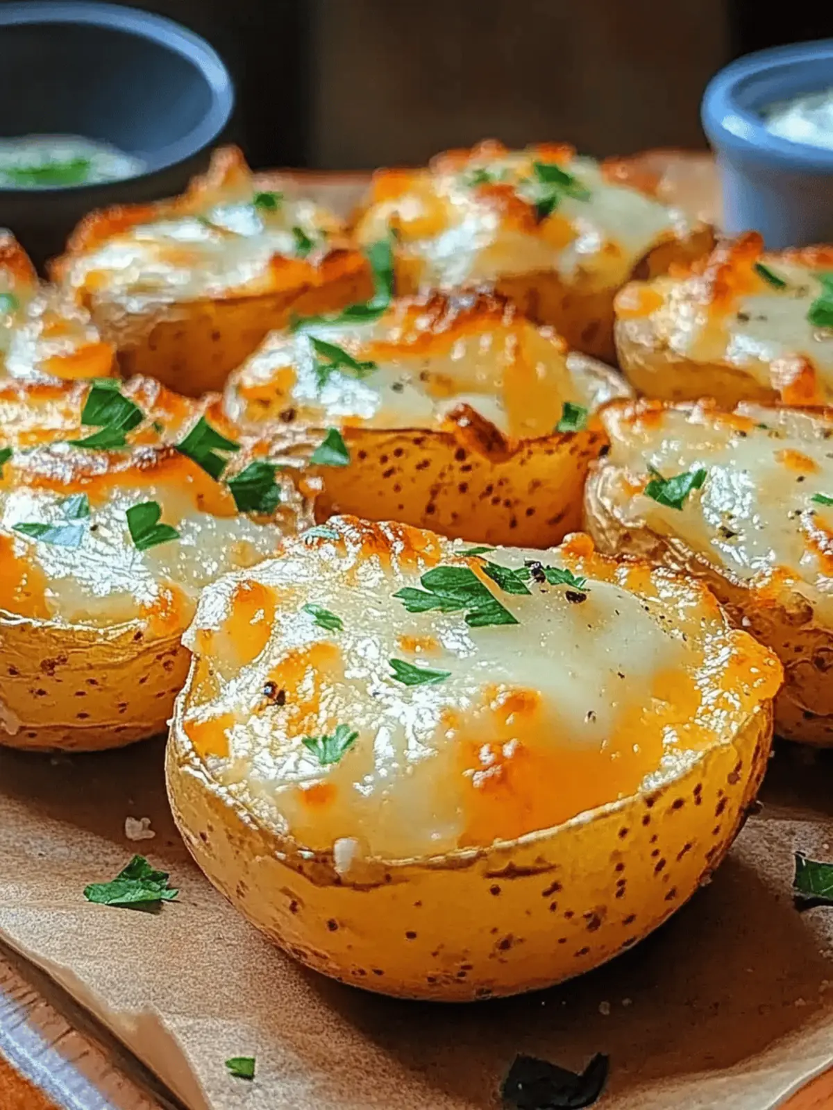 Cheesy Garlic Ranch Potato Bliss