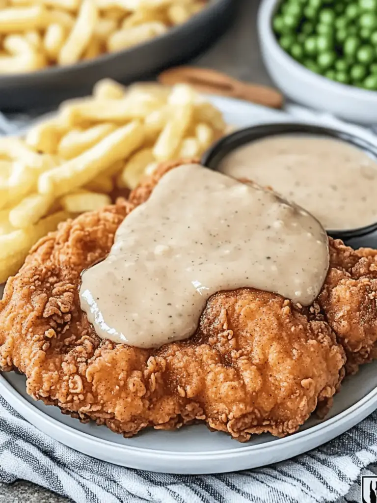 Crispy Chicken Fried Chicken with Country Gravy Heaven