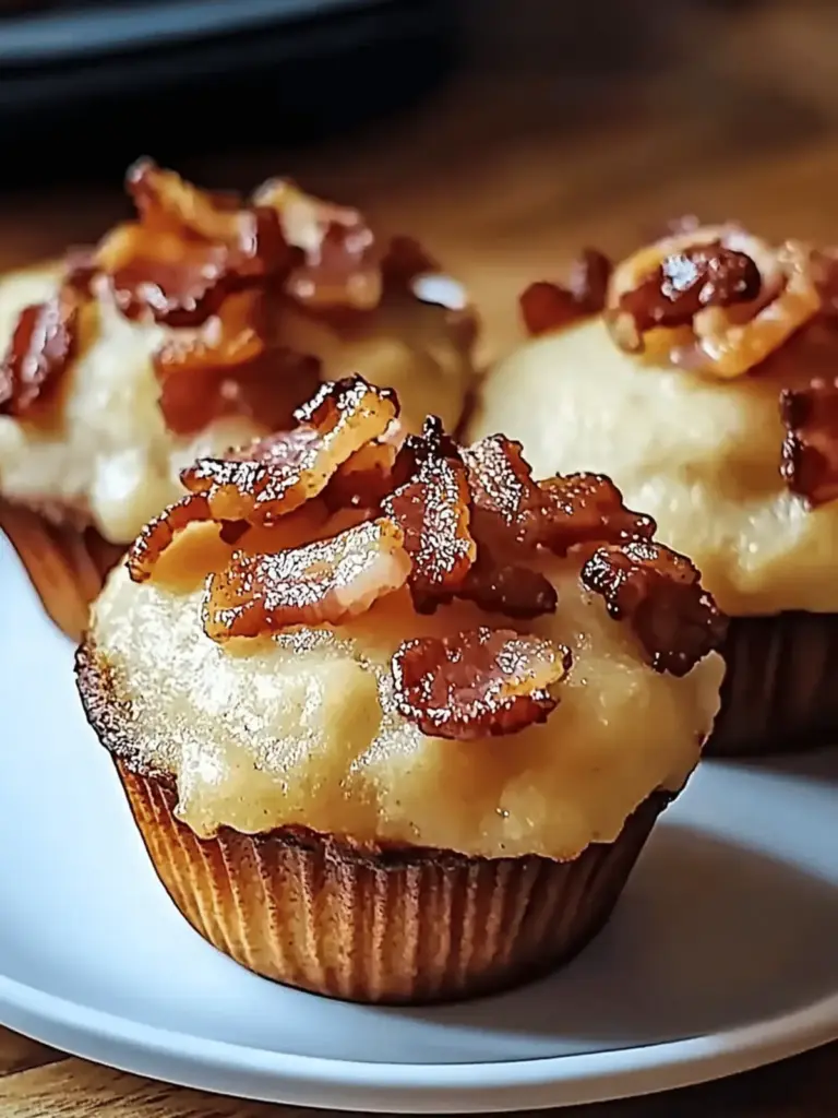 Maple Bacon Pancake Muffins