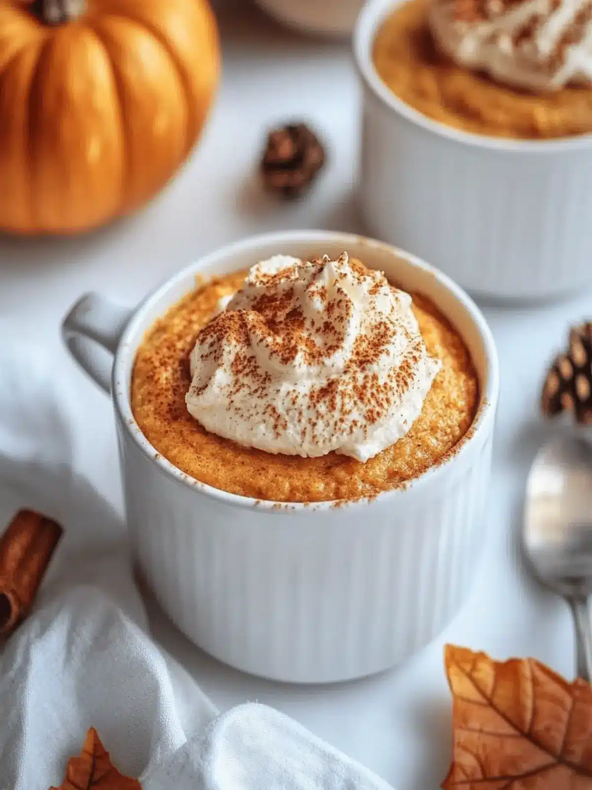 Deliciously Easy Protein Pumpkin Mug Cake You’ll Love 3 Protein Pumpkin Mug Cake