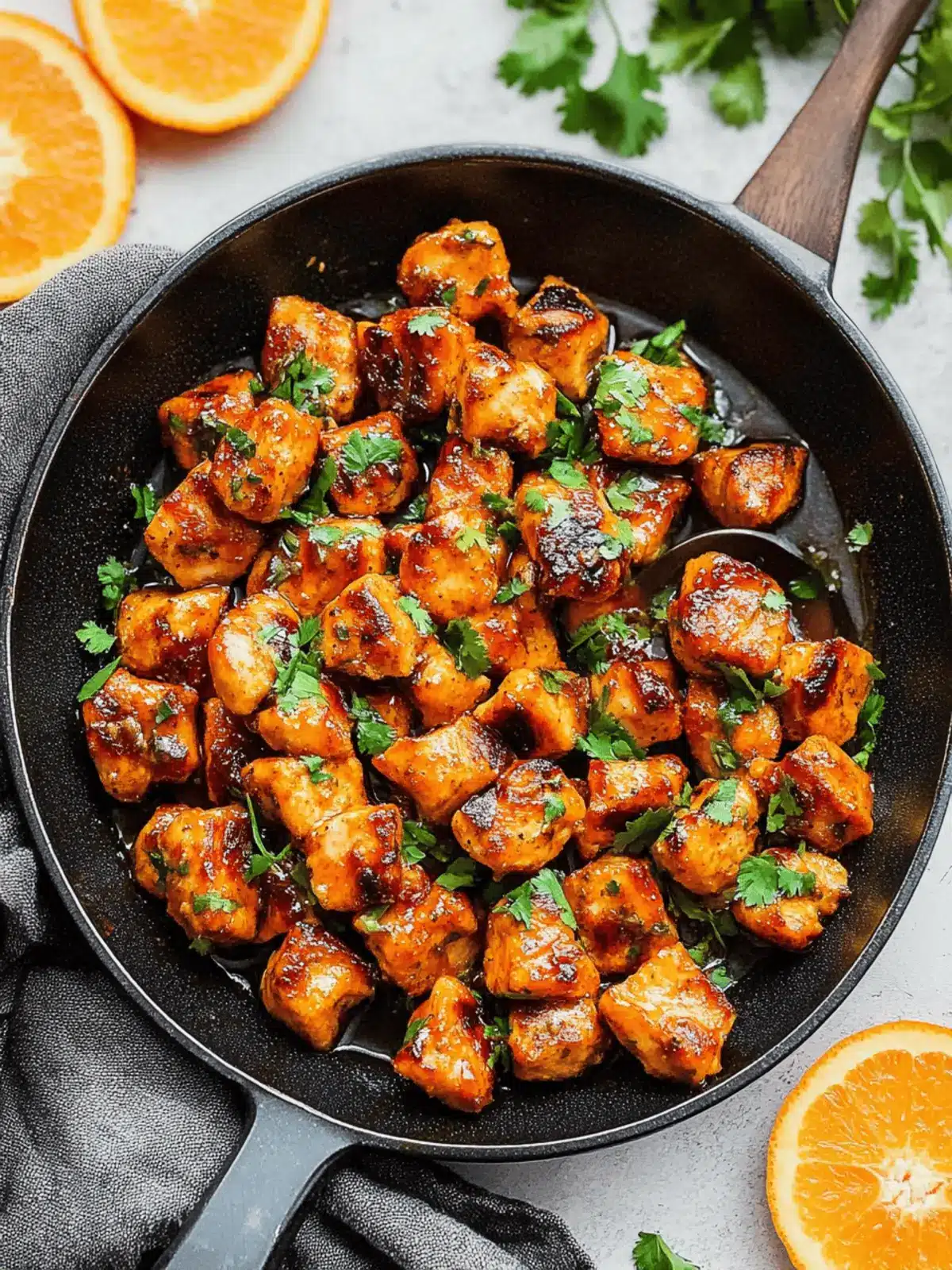 Cilantro Orange Chicken Bites for a Quick Flavor Explosion 2 Cilantro Orange Chicken Bites