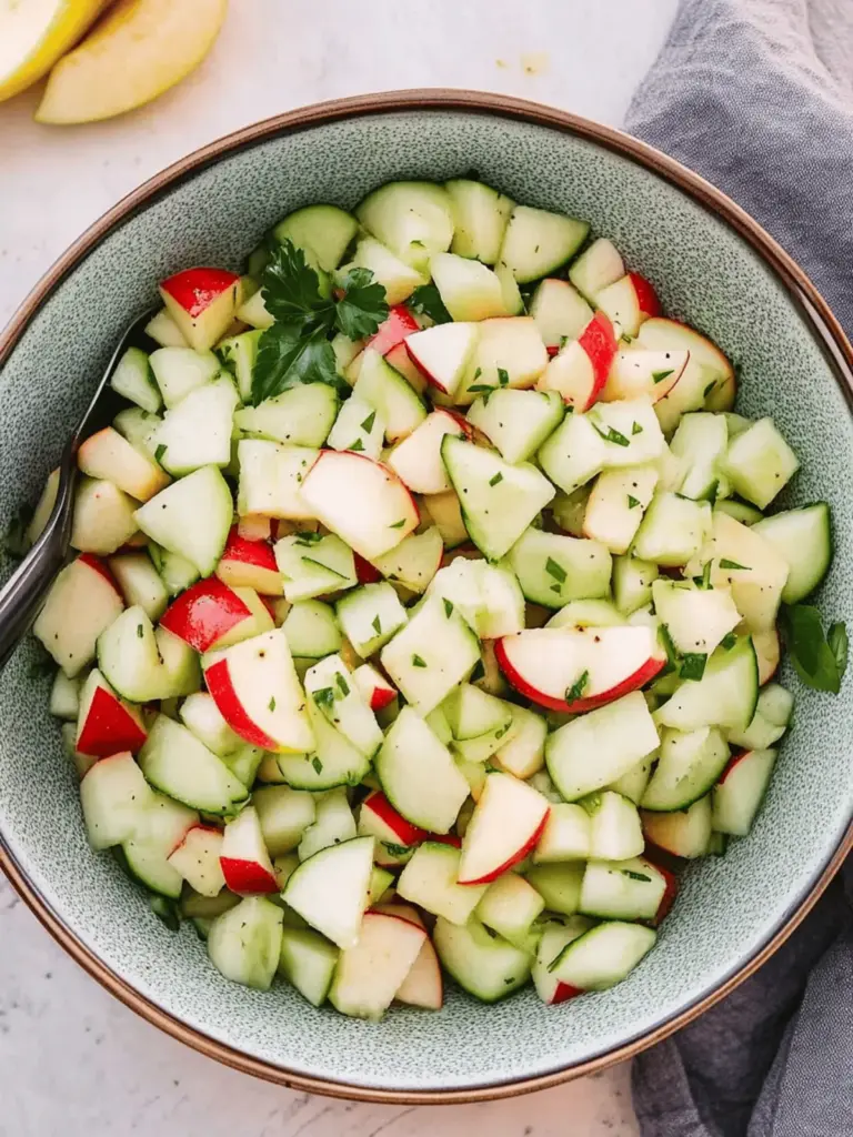 CUCUMBER APPLE SALAD