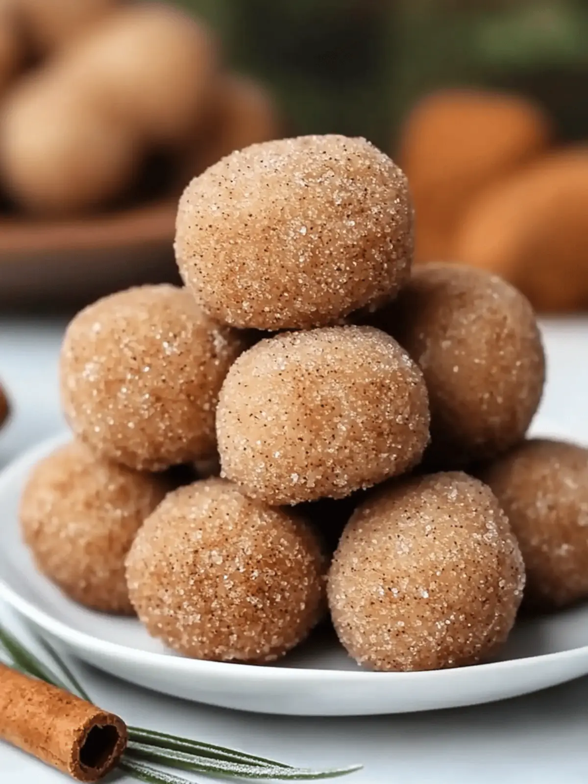 Snickerdoodle Protein Bites: Deliciously Guilt-Free Goodness 4 Snickerdoodle Protein Bites