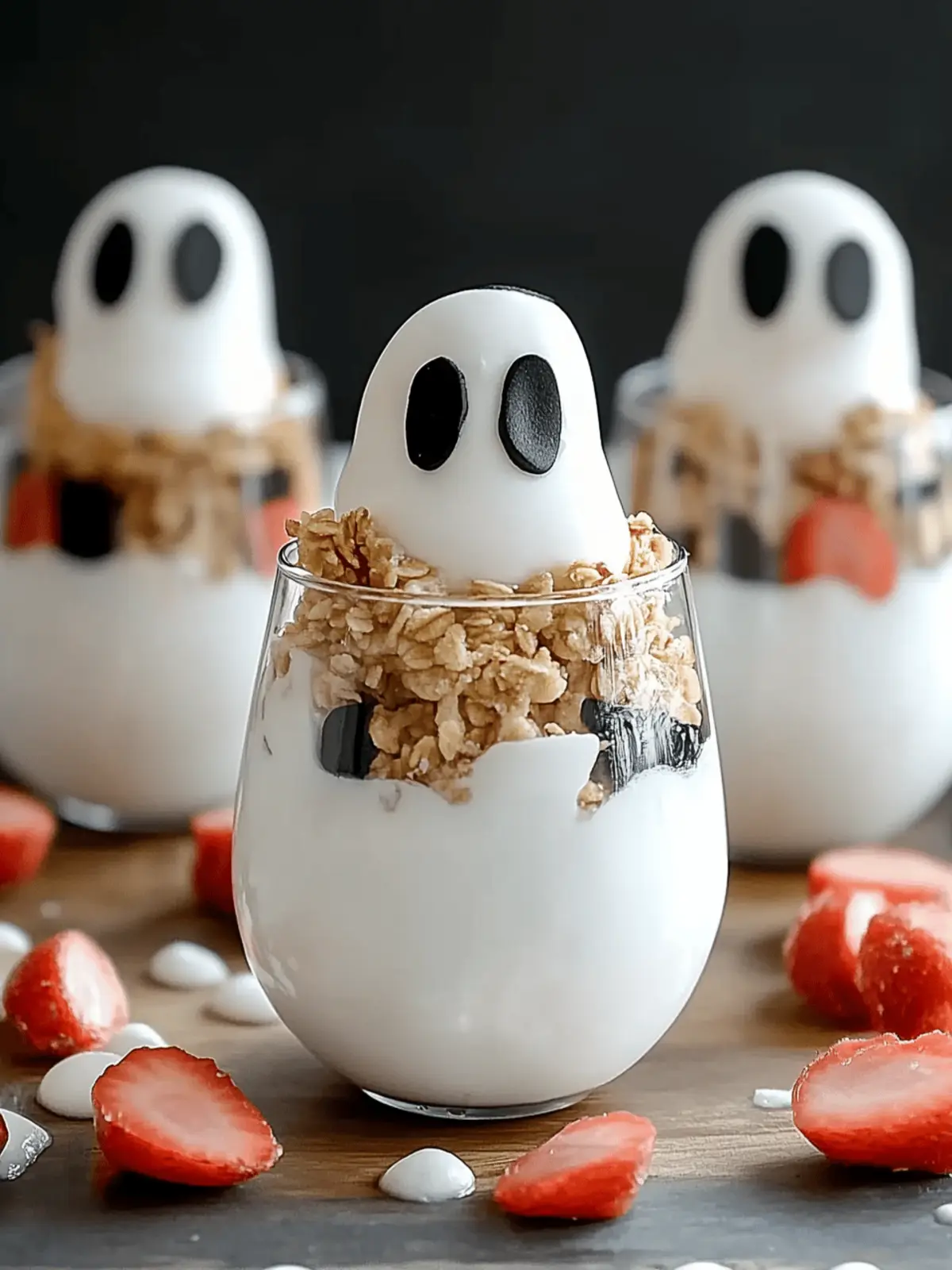 Ghostly Yogurt Parfaits: A Boo-tiful Halloween Breakfast for Kids
