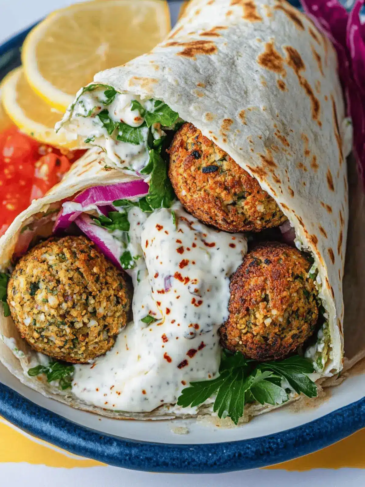 Falafel Wrap
