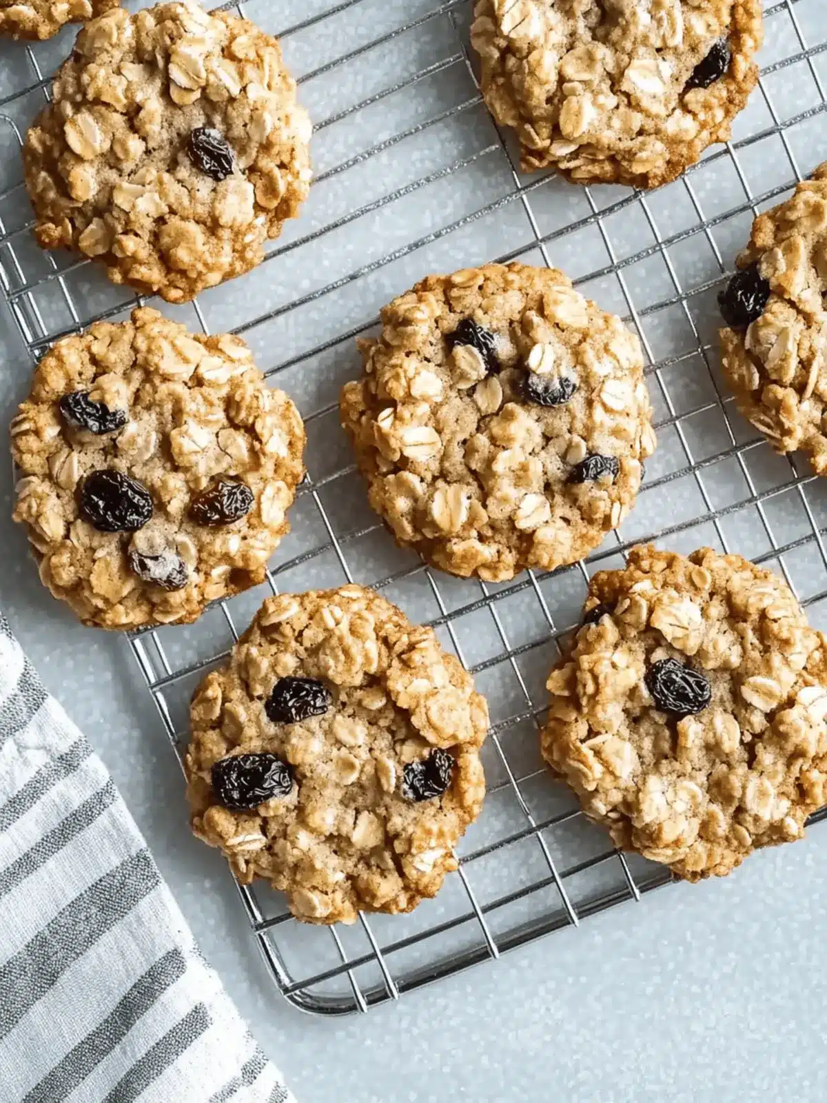 Oatmeal Raisin Cookies