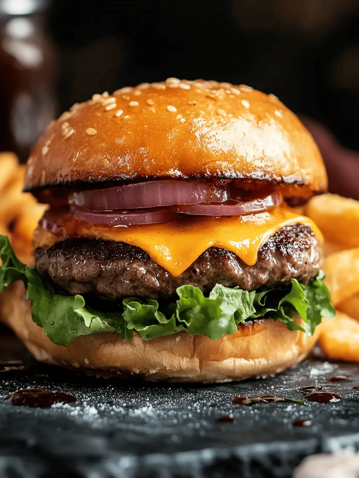 Cheddar Ranch Beef Burgers