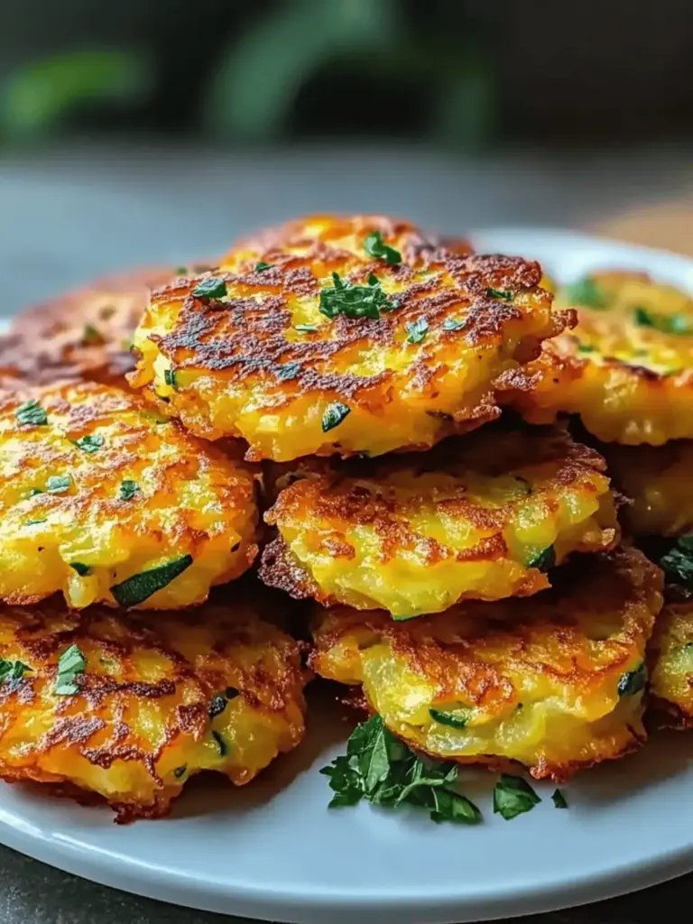 Zucchini Potato Fritters