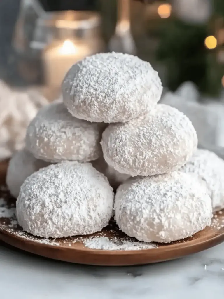 Buttery Mexican Wedding Cookies