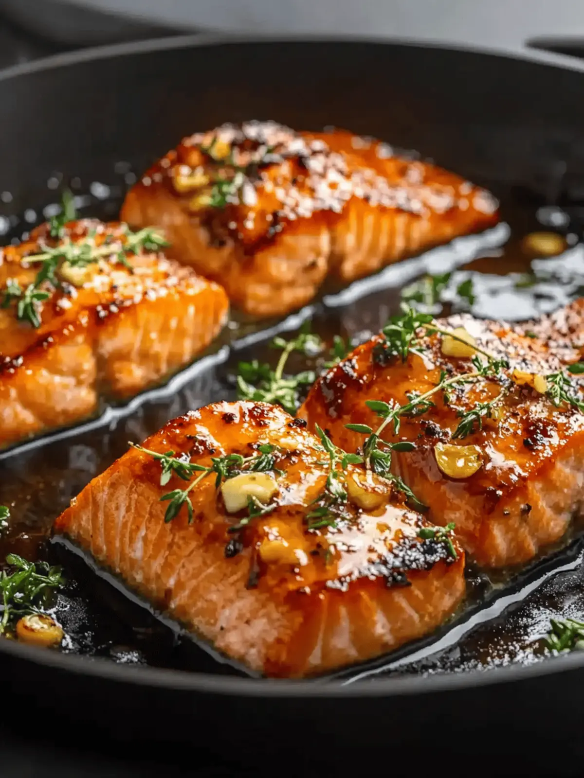 25-Minute One-Pan Honey Garlic Butter Salmon