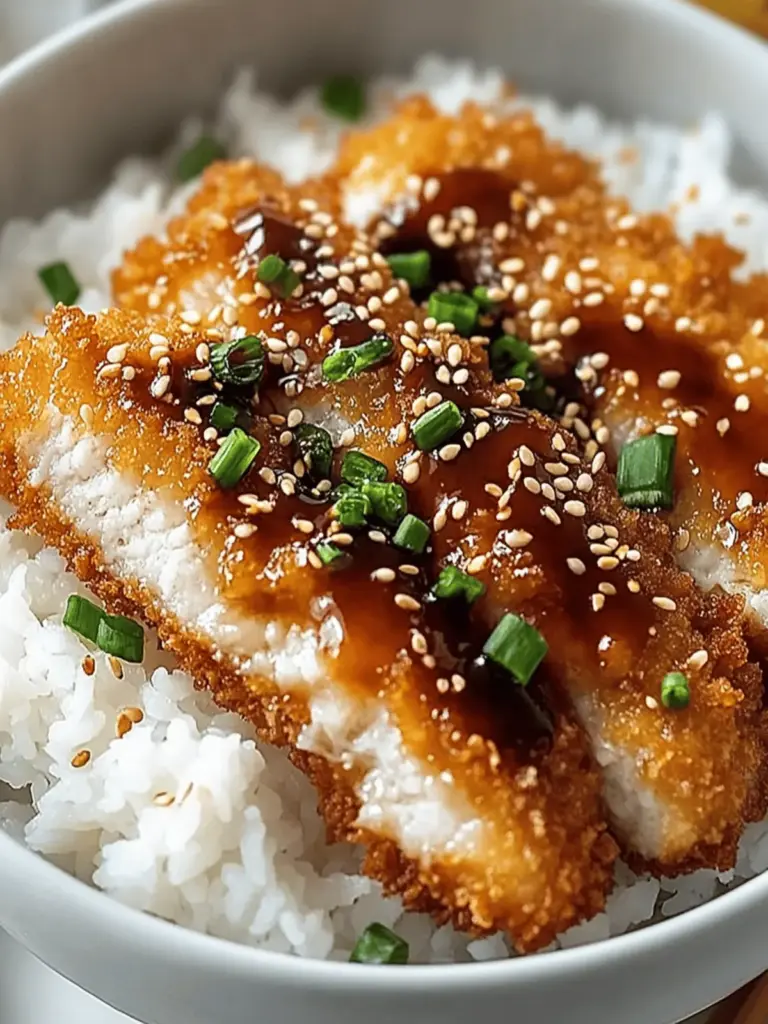 Japanese Katsu Bowls