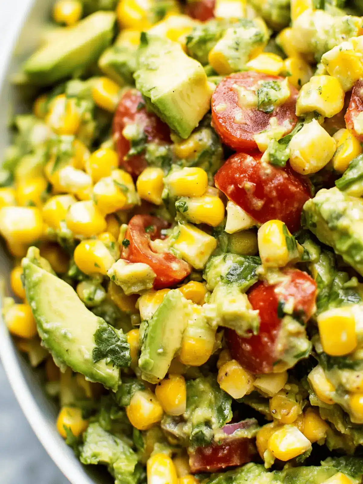Avocado Corn Salad