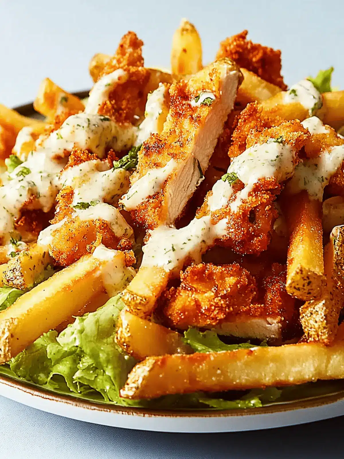 Chicken Caesar Fries