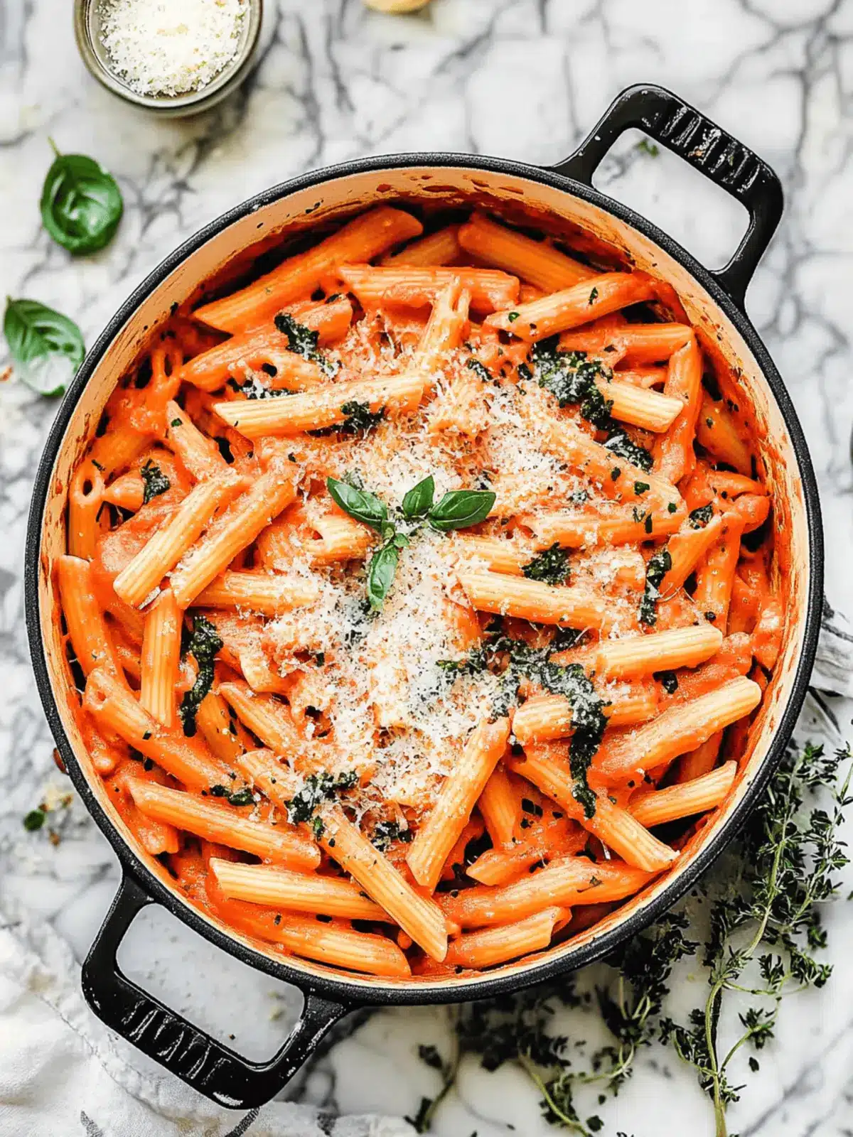Pink Sauce Pasta