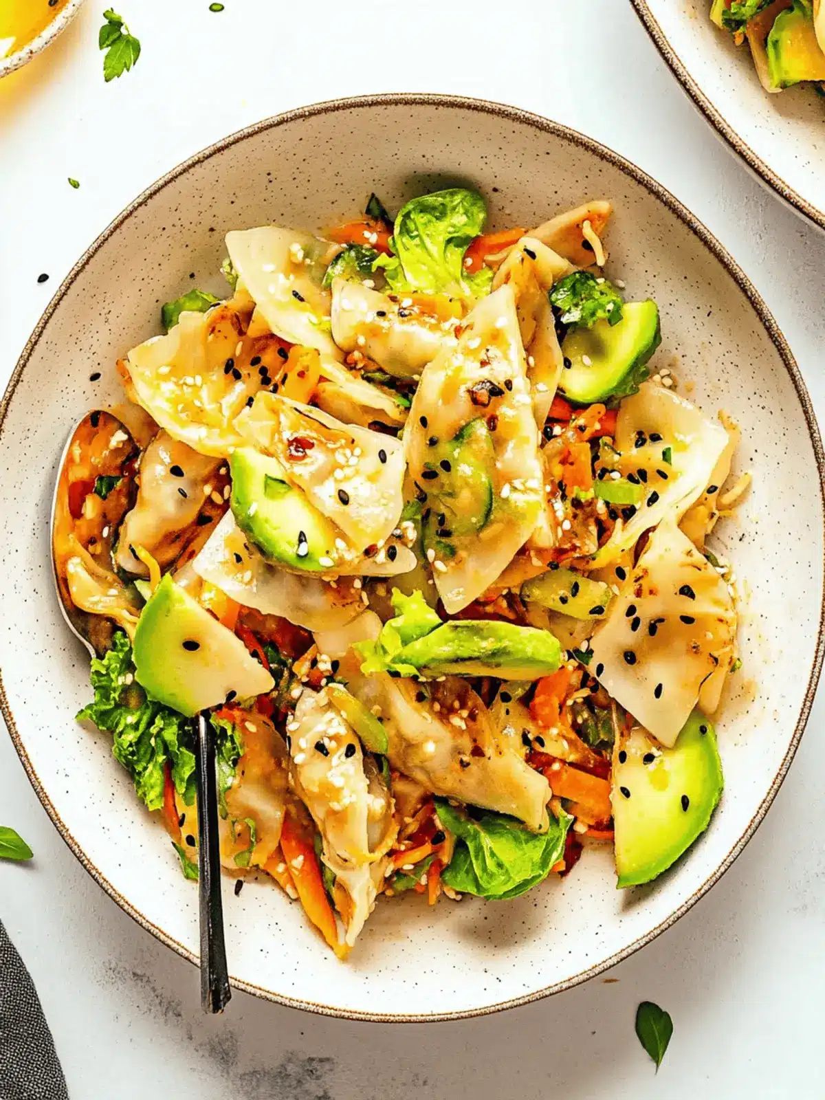 Potsticker Salad Recipe