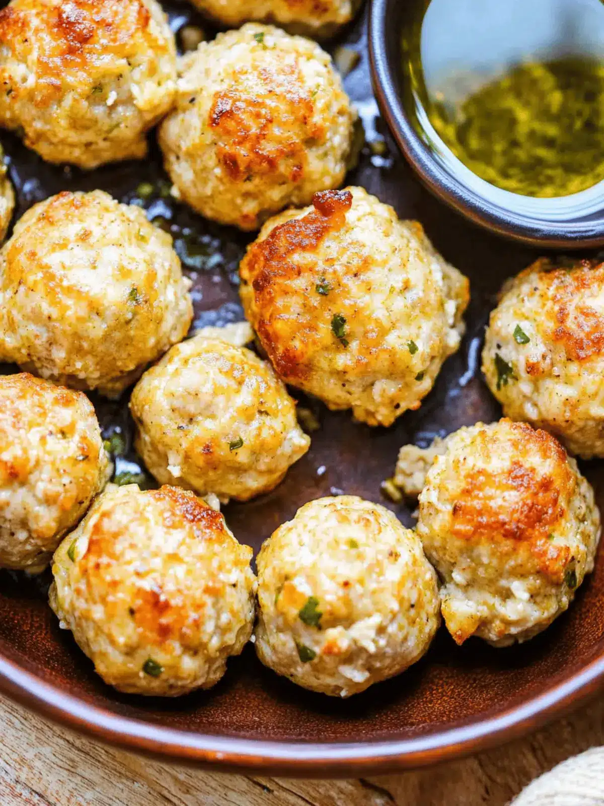 Baked Turkey Meatballs