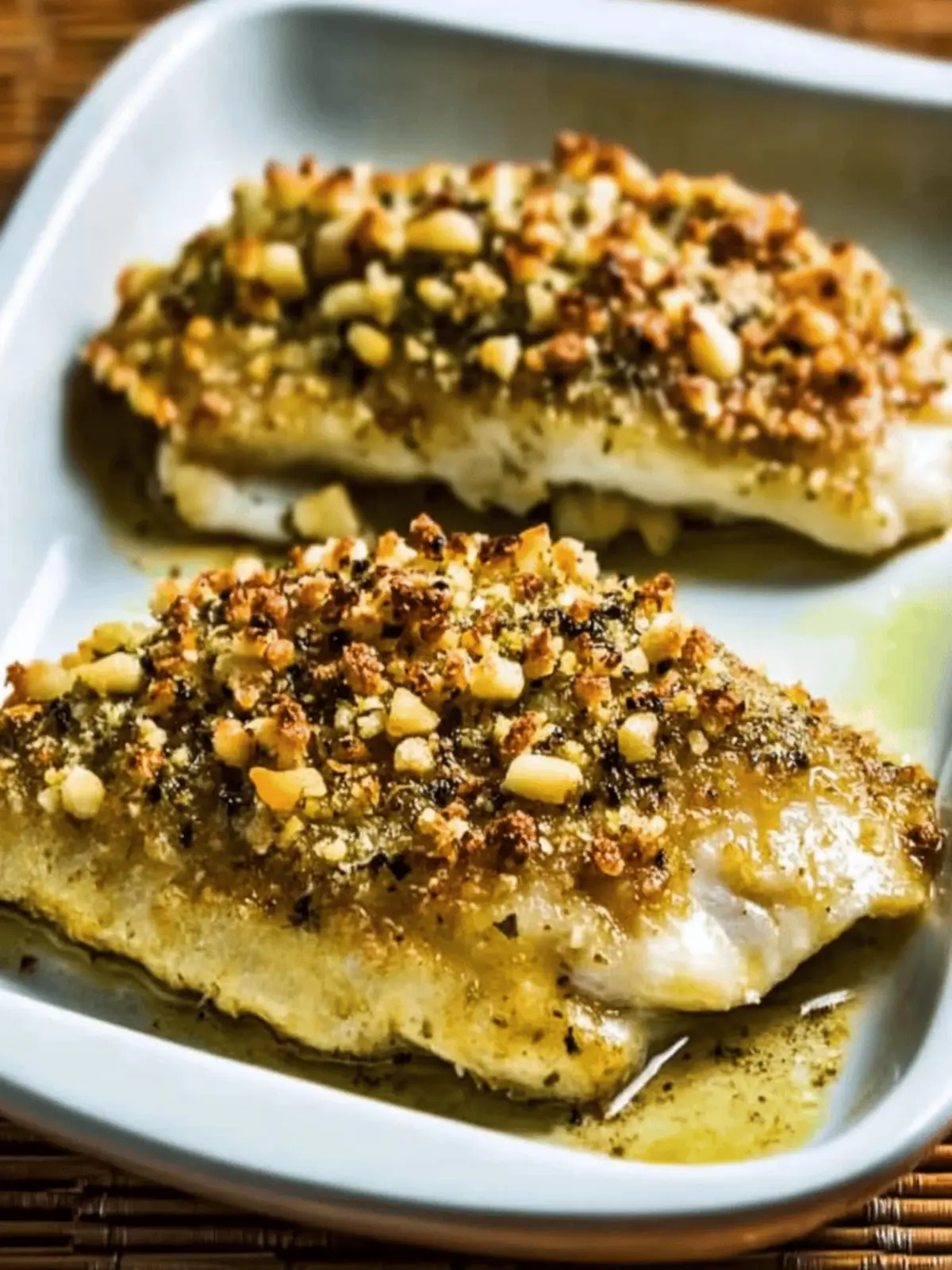 Pine Nut Encrusted Catfish