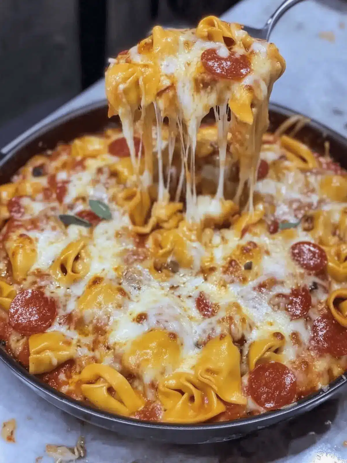 Cheesy Pizza Tortellini