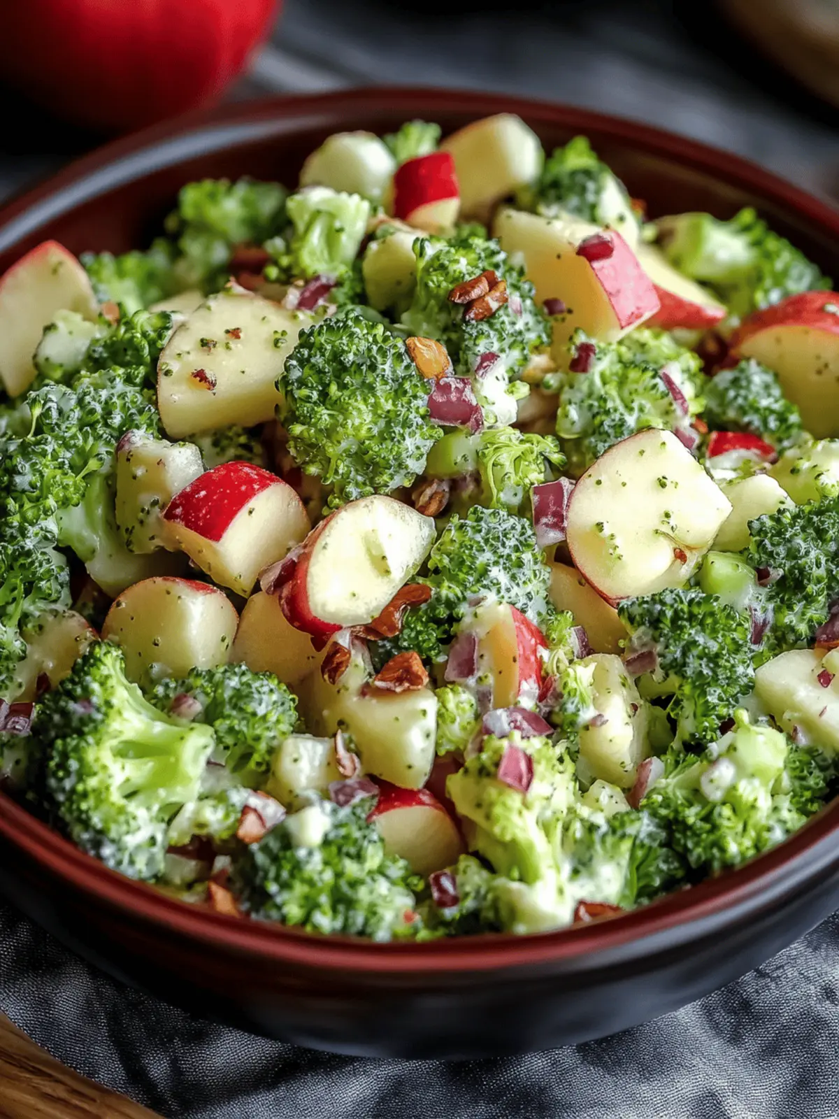Honeycrisp Apple Broccoli Salad
