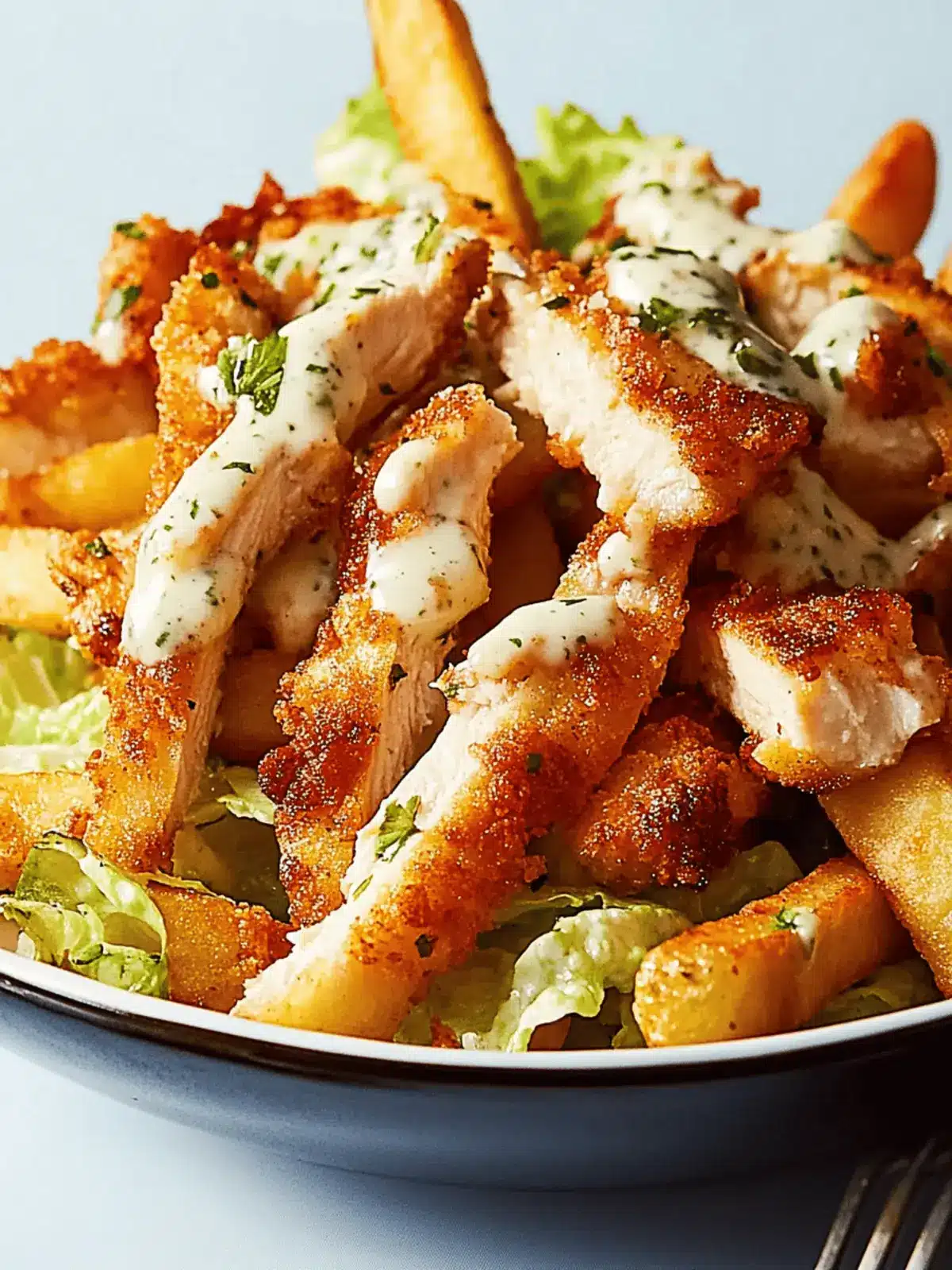 Chicken Caesar Fries