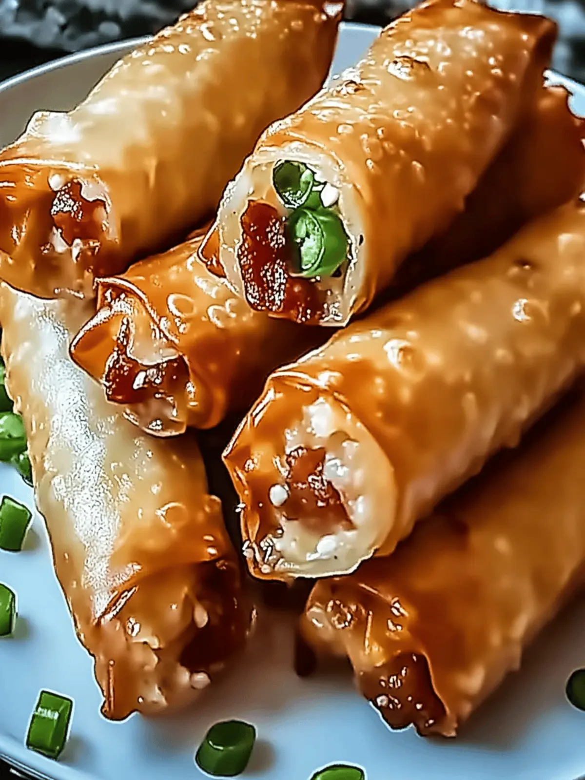 Bacon Jalapeño Popper Eggrolls