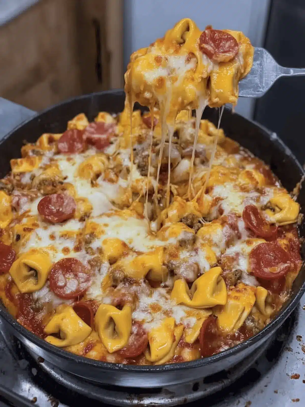 Cheesy Pizza Tortellini