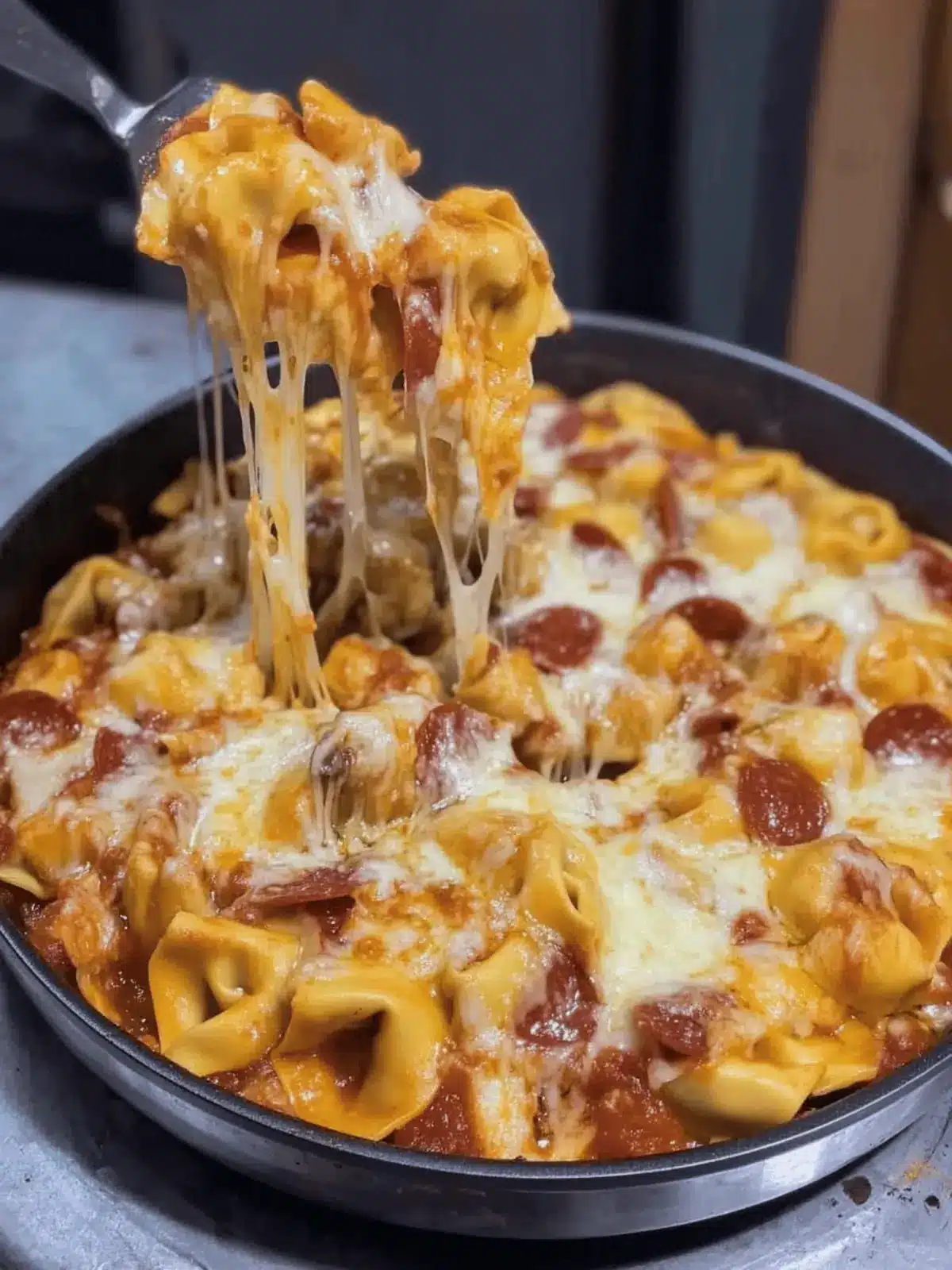 Cheesy Pizza Tortellini