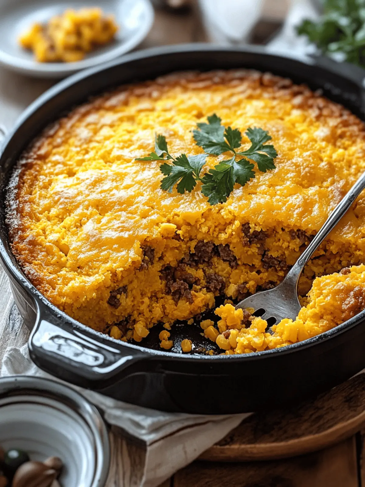 Comforting Cowboy Cornbread Casserole for Cozy Family Nights 2 Cowboy Cornbread Casserole