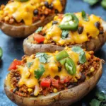 Taco Loaded Baked Potatoes