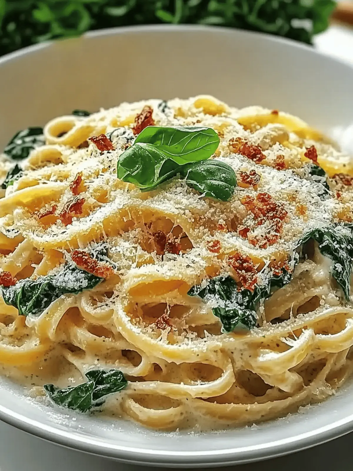 Creamy Garlic Parmesan Pasta with Spinach for Cozy Nights 4 Creamy Garlic Parmesan Pasta with Spinach