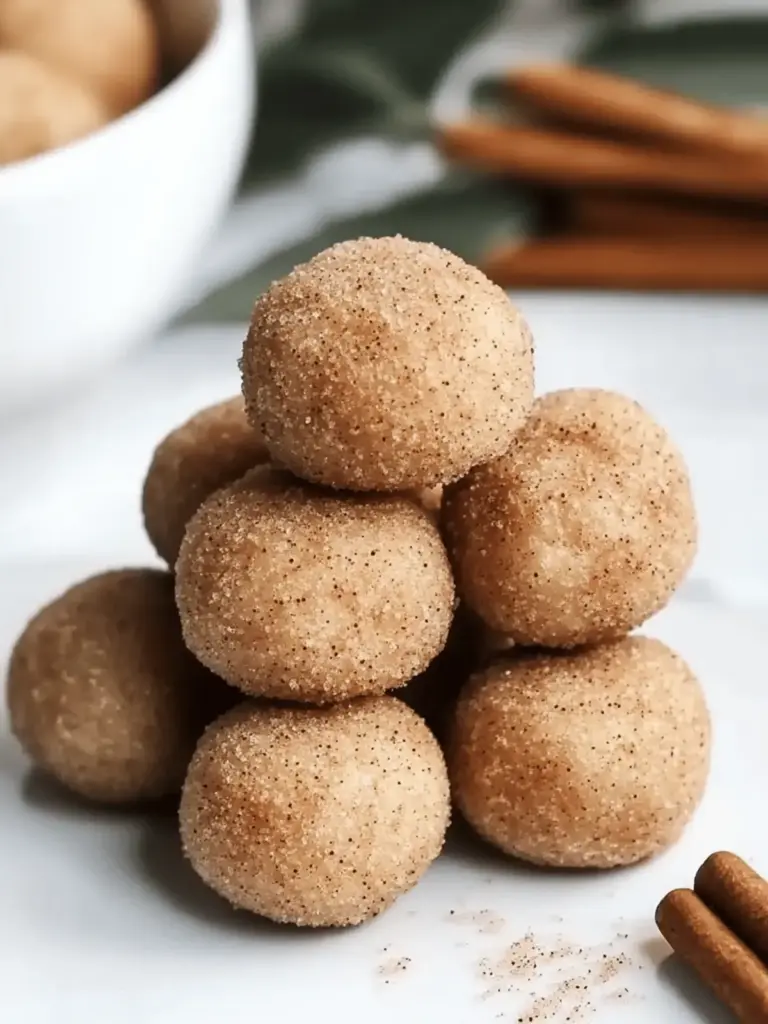 Snickerdoodle Protein Bites