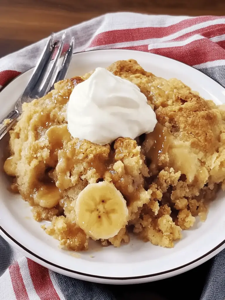 Banana Bread Cobbler