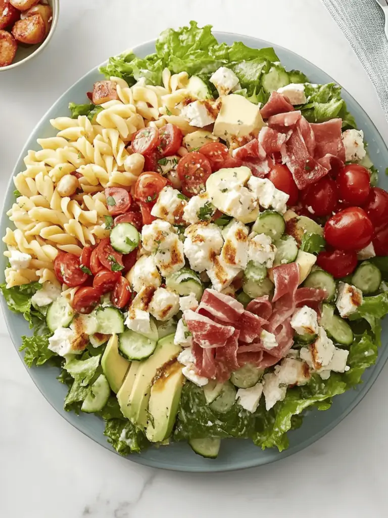 Cobb Pasta Salad