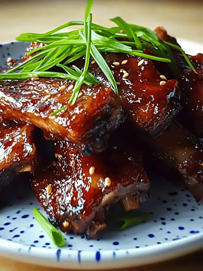 Sticky Asian Pork Ribs