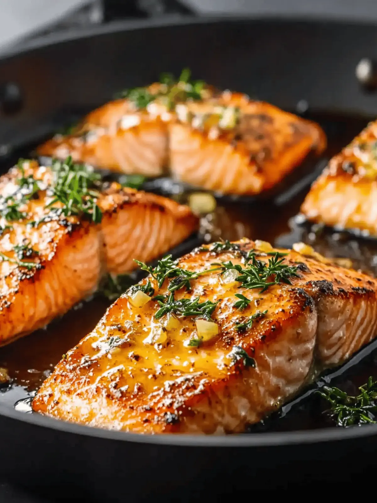 25-Minute One-Pan Honey Garlic Butter Salmon