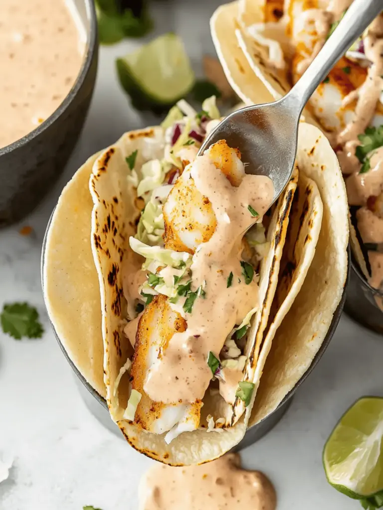 Fish Tacos