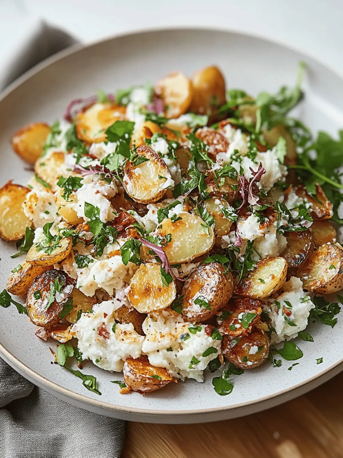 Crispy Smashed Potato Salad for Irresistible Summer Flavor 3 Crispy Smashed Potato Salad