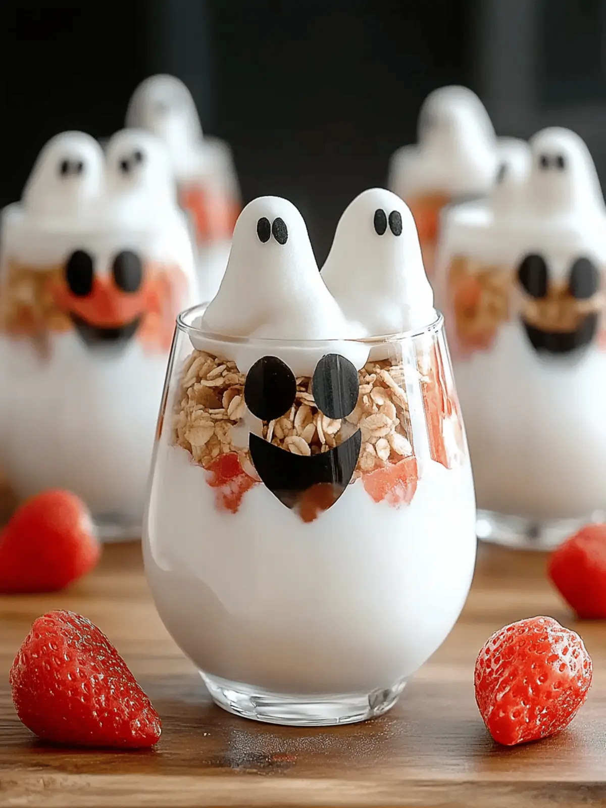 Ghostly Yogurt Parfaits: A Boo-tiful Halloween Breakfast for Kids