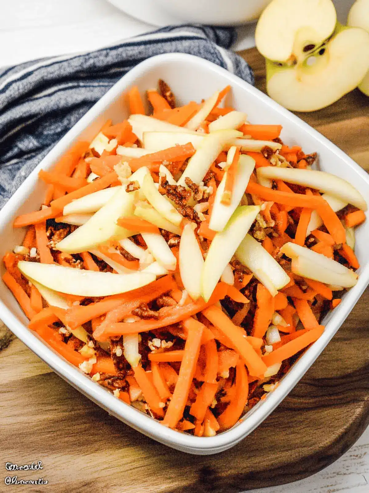 Zesty Carrot Apple Salad for a Refreshing Crunchy Delight 2 Carrot Apple Salad