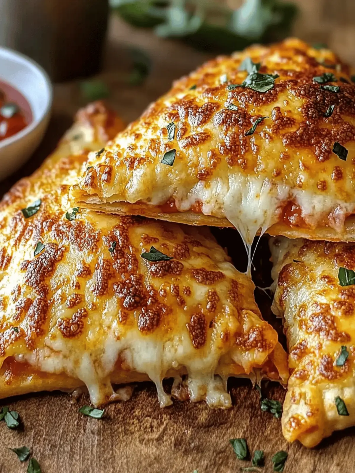Cheesy Pizza Pockets