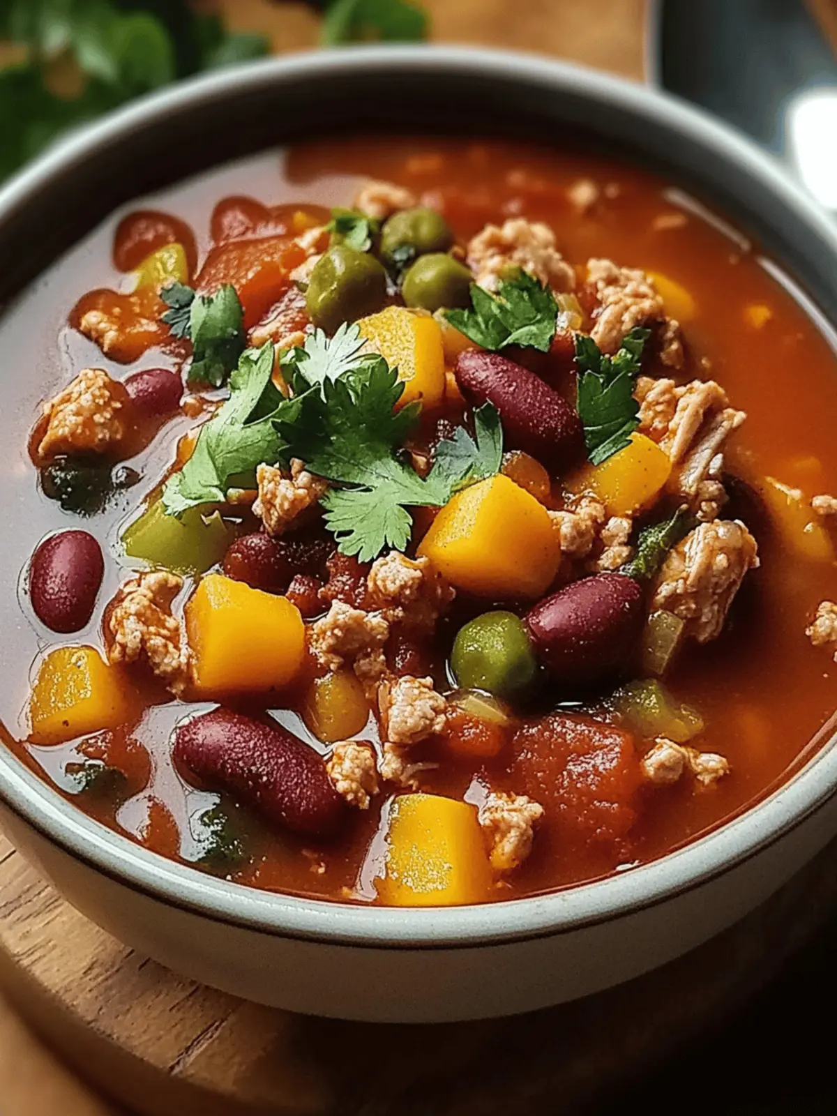Turkey & Vegetable Chili