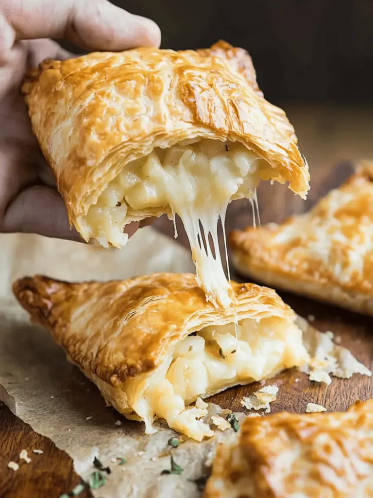 Potato, Cheese and Onion Pasties