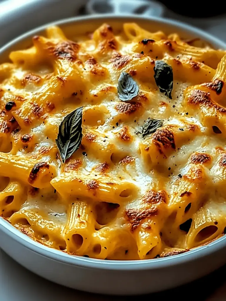 Cozy Pumpkin Ricotta Baked Pasta