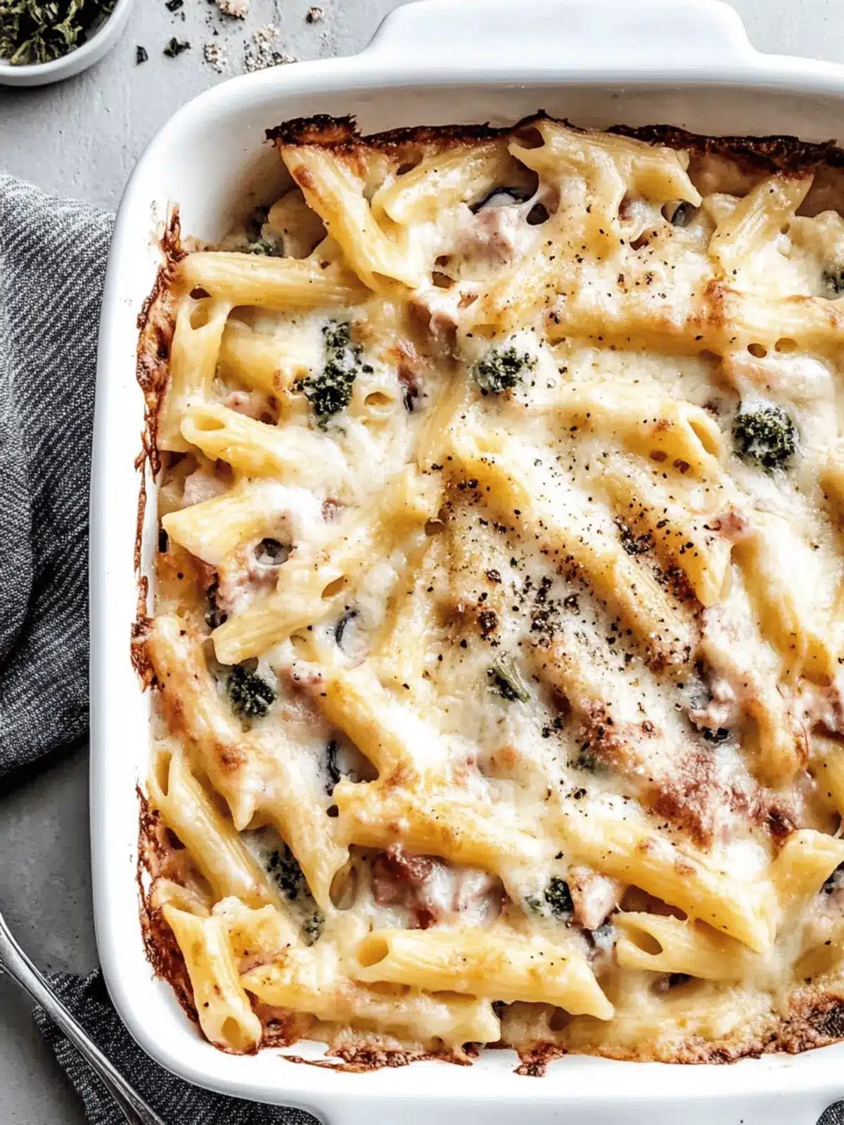 Delicious Chicken Cordon Bleu Pasta Bake for Busy Weeknights 4 Chicken Cordon Bleu Pasta Bake