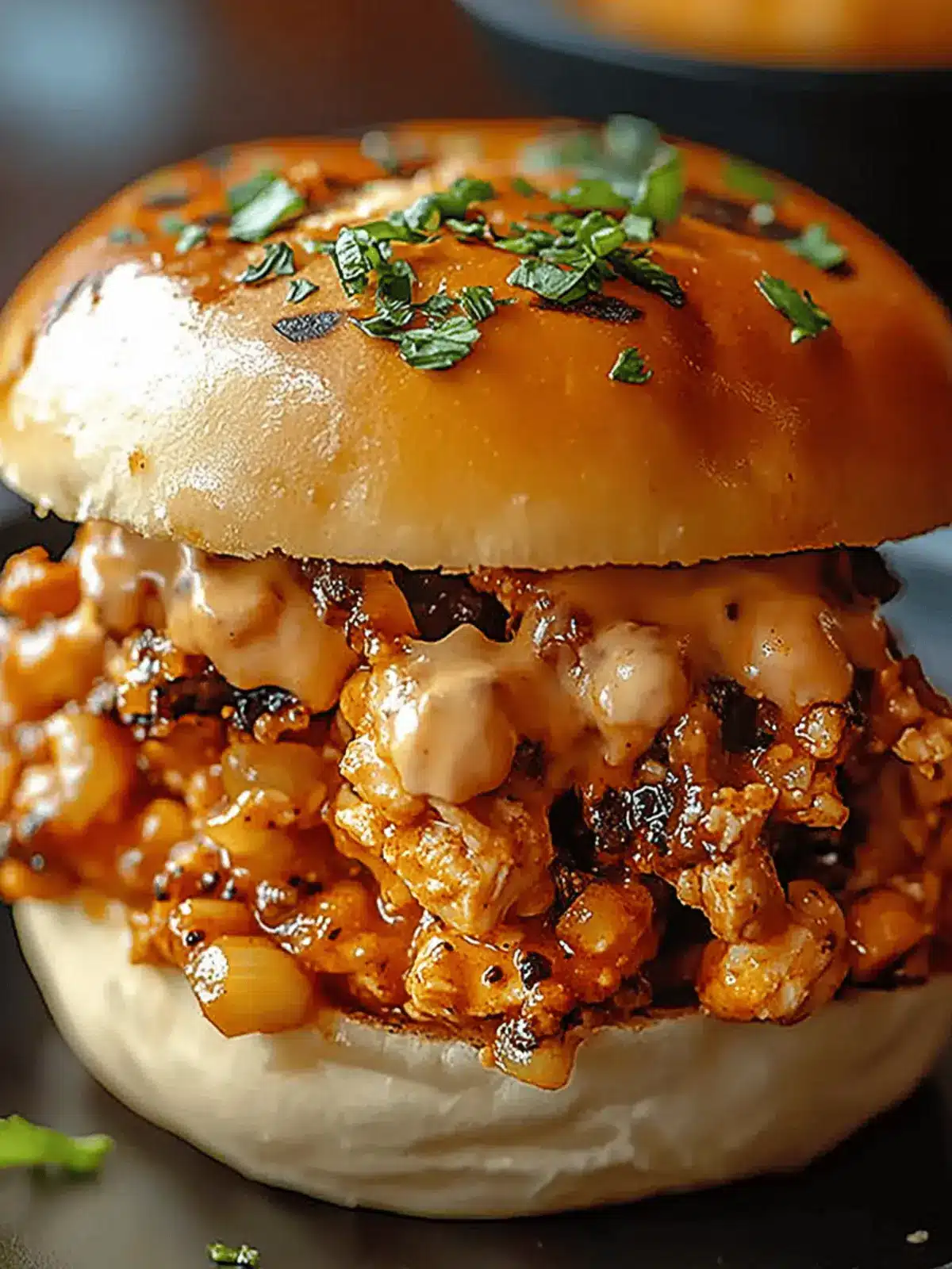 Cajun Chicken Sloppy Joes
